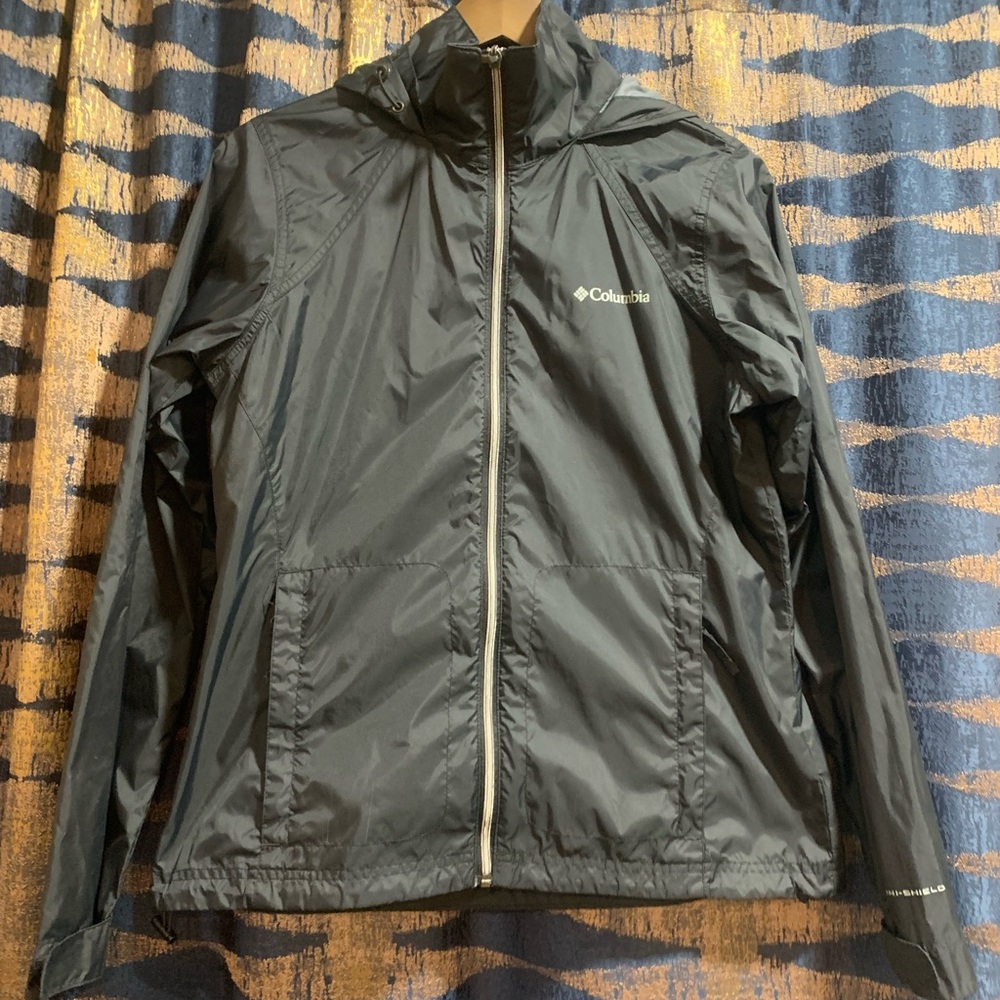 Columbia Black Women's Rain Jacket